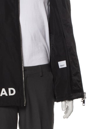 Burberry Graphic Print Windbreaker