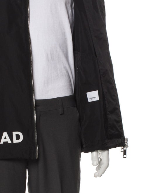 Burberry Graphic Print Windbreaker