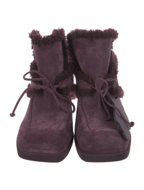 Burberry Suede Mules