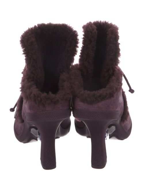 Burberry Suede Mules