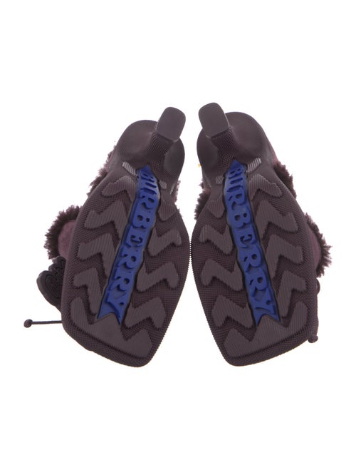 Burberry Suede Mules