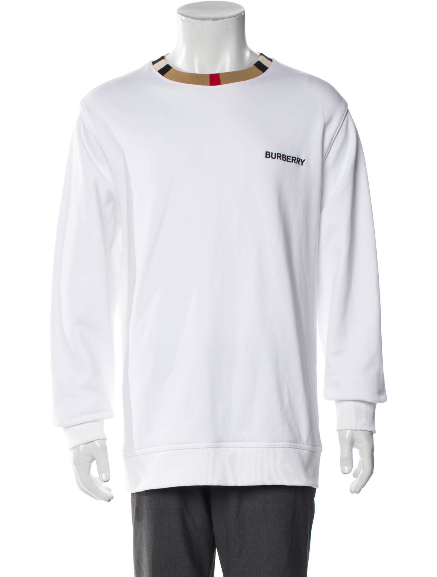 Burberry Graphic Print Crew Neck Pullover w/ Tags