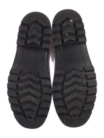 Burberry Super Nova Check Pattern Rubber Rain Boots