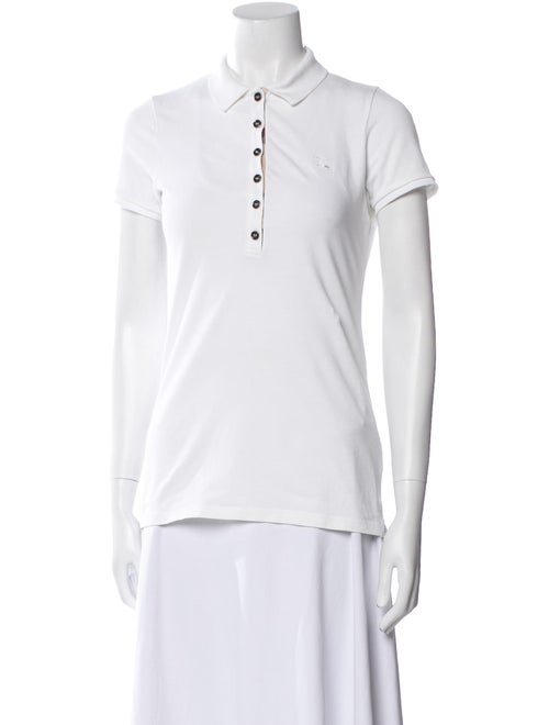 Burberry Brit V-Neck Short Sleeve Polo