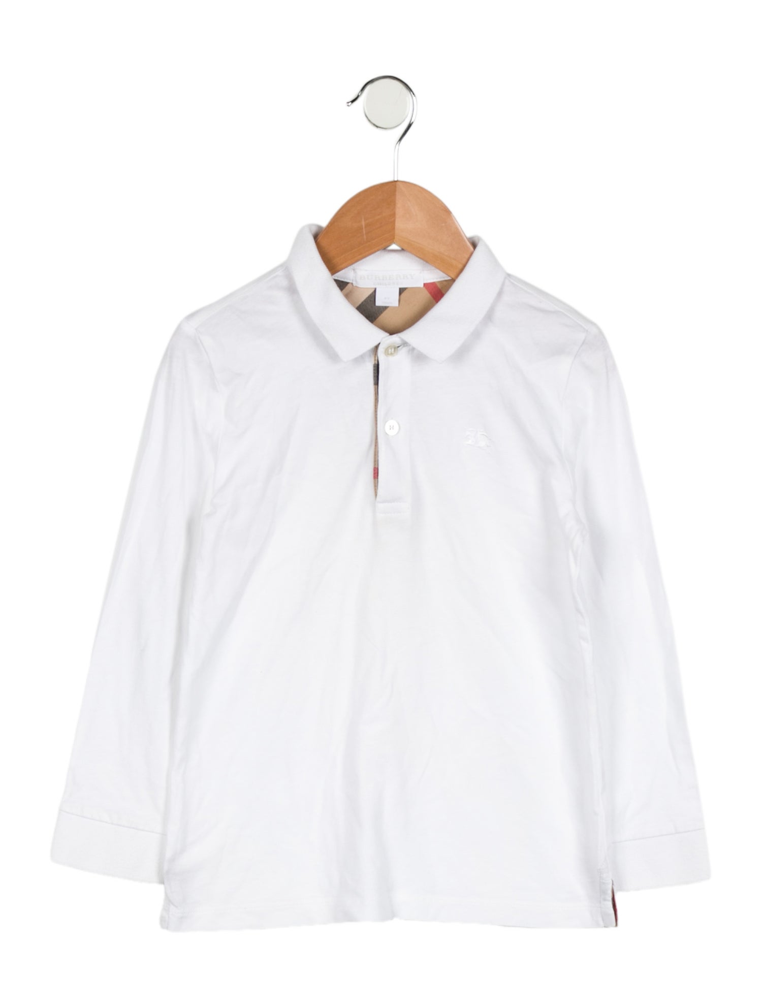 Burberry Boys' Long Sleeve Polo Shirt