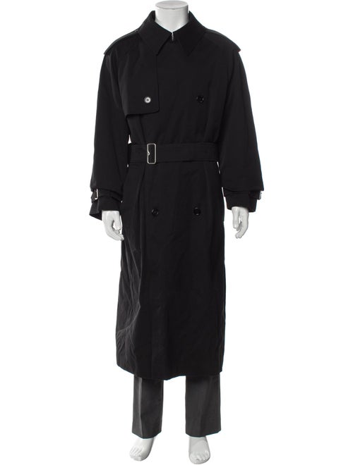 Burberry Nova Check Pattern Trench Coat