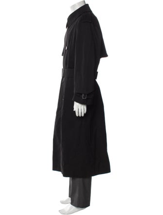 Burberry Nova Check Pattern Trench Coat