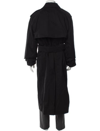 Burberry Nova Check Pattern Trench Coat