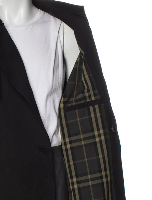 Burberry Nova Check Pattern Trench Coat