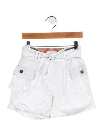 Burberry Girls' Solid Casual Shorts