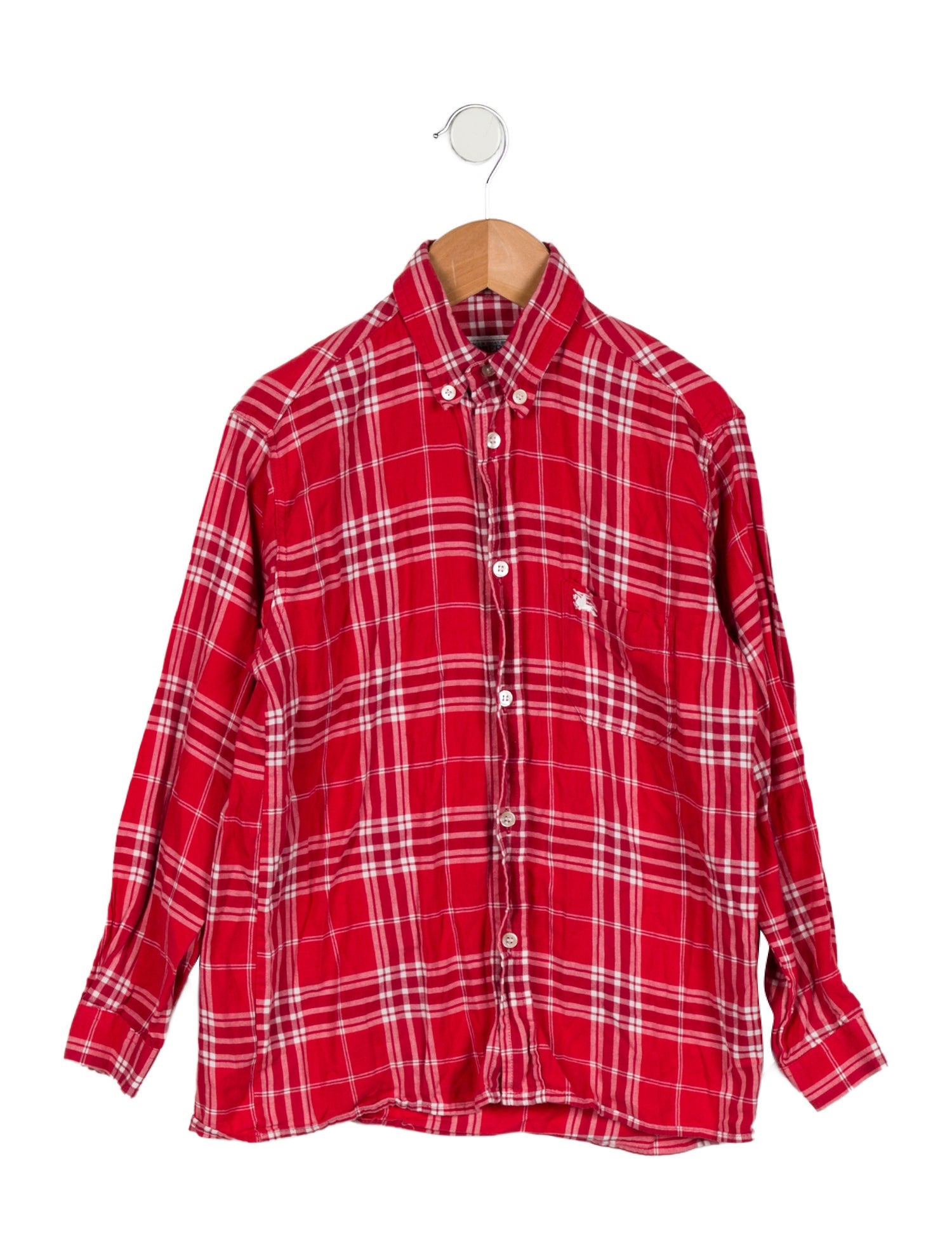 Burberry's Boys' Printed Button Up Shirts