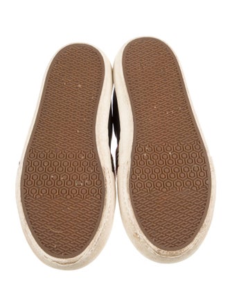 Burberry Kids' Leather Low Top Sneakers