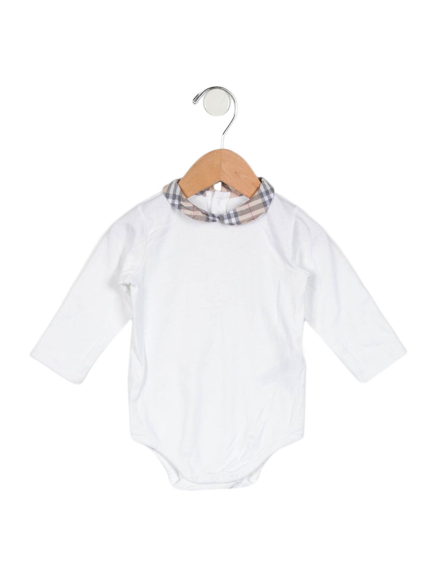 Burberry Infant Kids' Long Sleeve Onesie