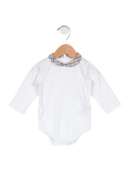 Burberry Infant Kids' Long Sleeve Onesie