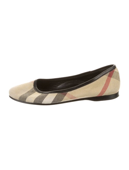 Burberry Girls' Checkprint Ballet Flats