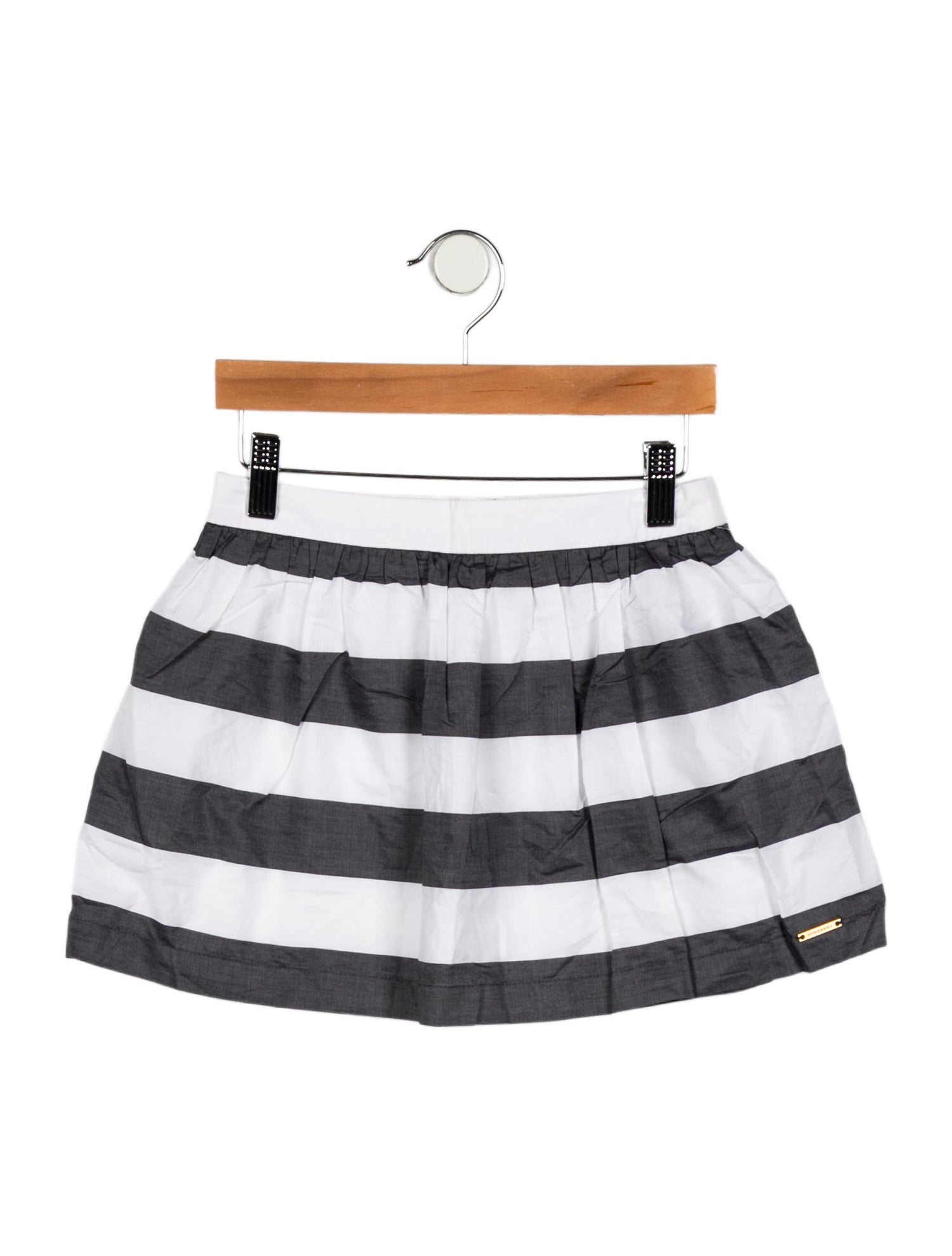 Burberry Girls' Striped Casual Skirt