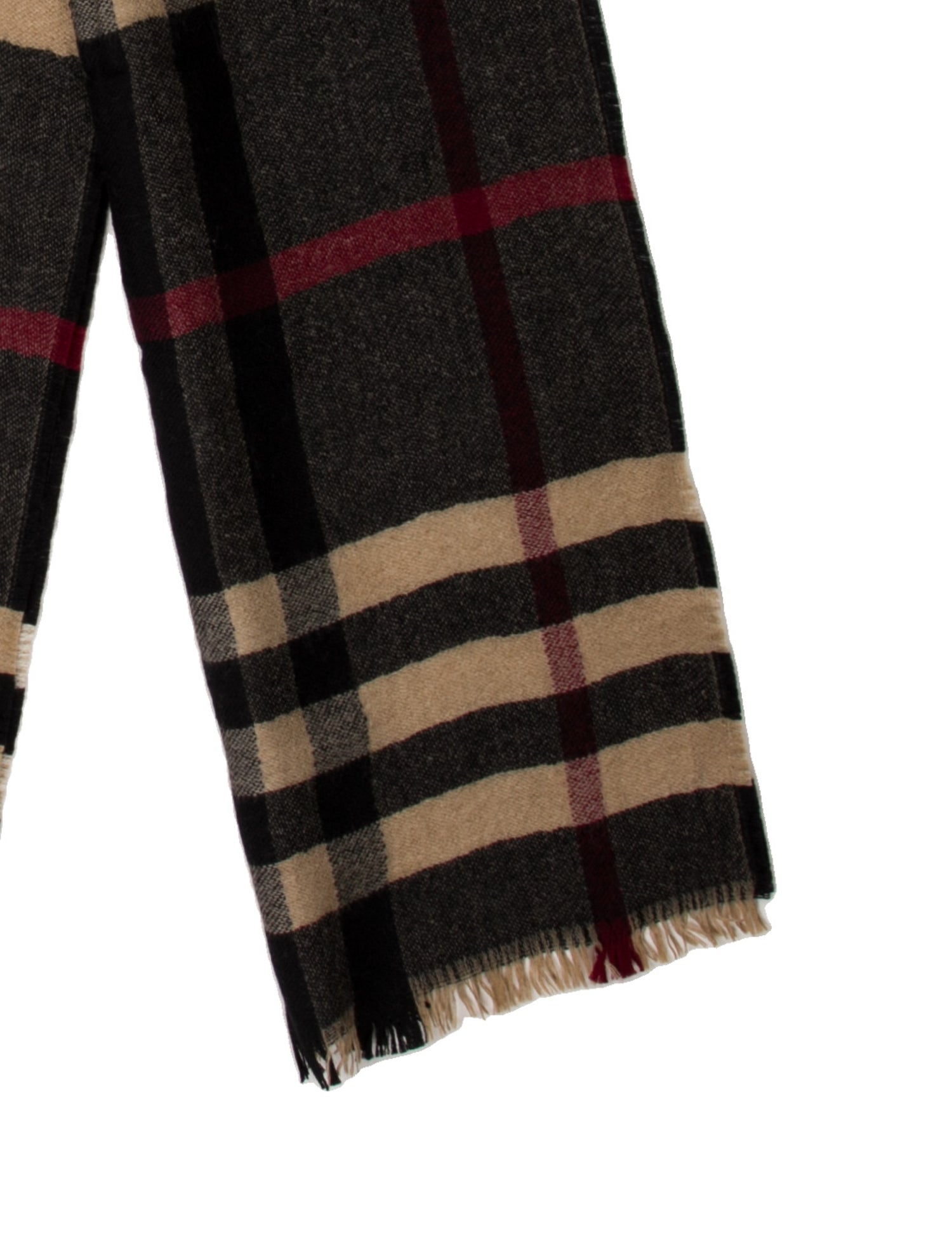 Burberry Wool House Check Pattern Scarf