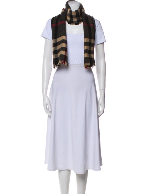 Burberry Wool House Check Pattern Scarf