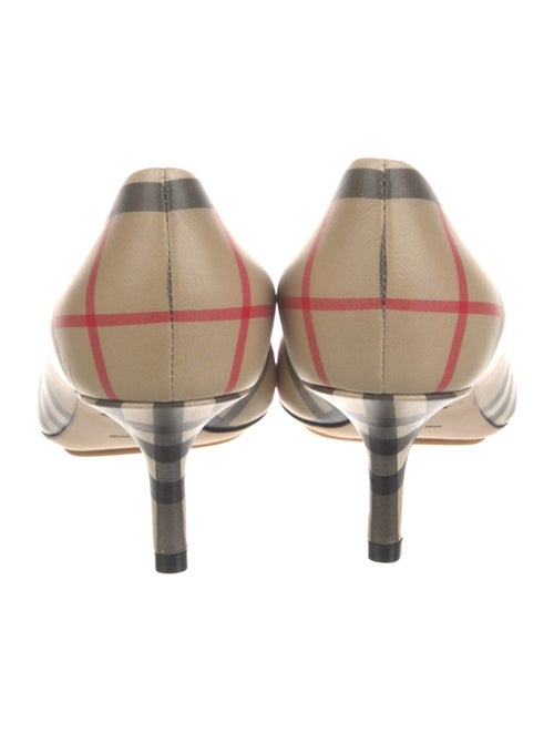 Burberry Aubri House Check Pattern Pumps