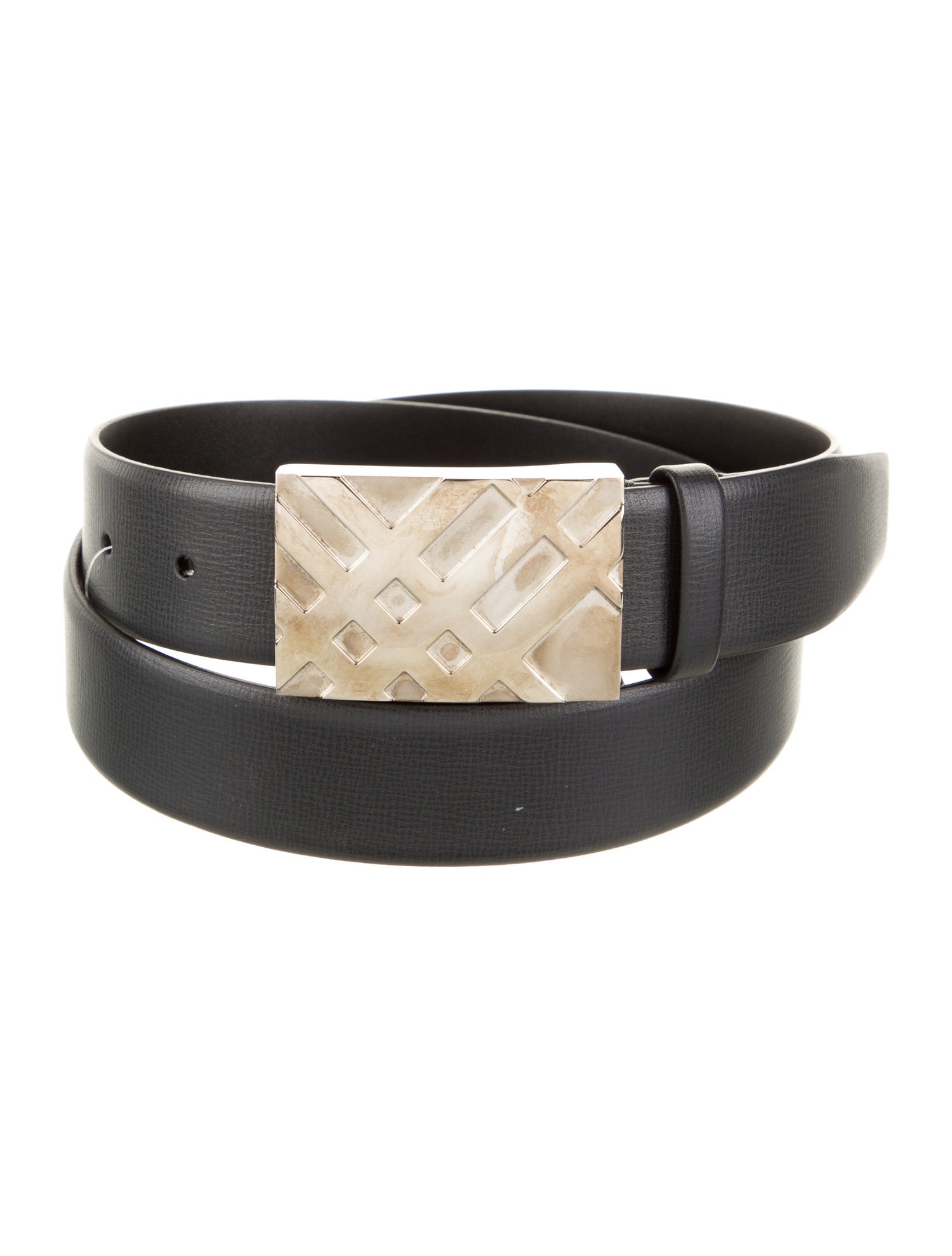 Burberry Skinny Leather Belt Kit w/ Tags