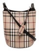 Burberry Haymarket Check Bucket Bag