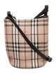 Burberry Haymarket Check Bucket Bag