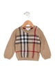 Burberry Infant Boys' Check Knit Sweater