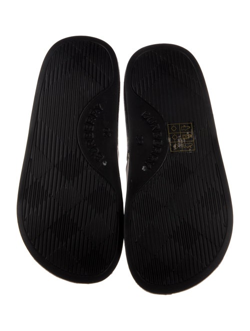 Burberry Boys' Burberry Check Pattern Slides