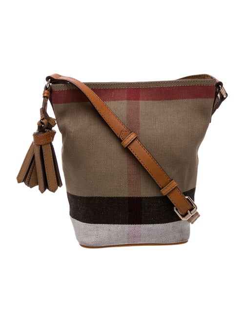 Burberry Super Nova Check Messenger Bag