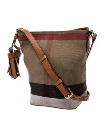 Burberry Super Nova Check Messenger Bag
