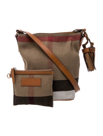 Burberry Super Nova Check Messenger Bag