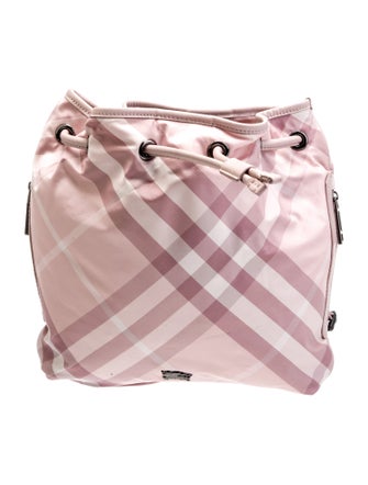 Burberry Nylon Bucket Bag