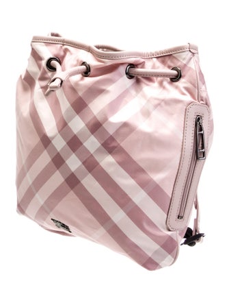 Burberry Nylon Bucket Bag