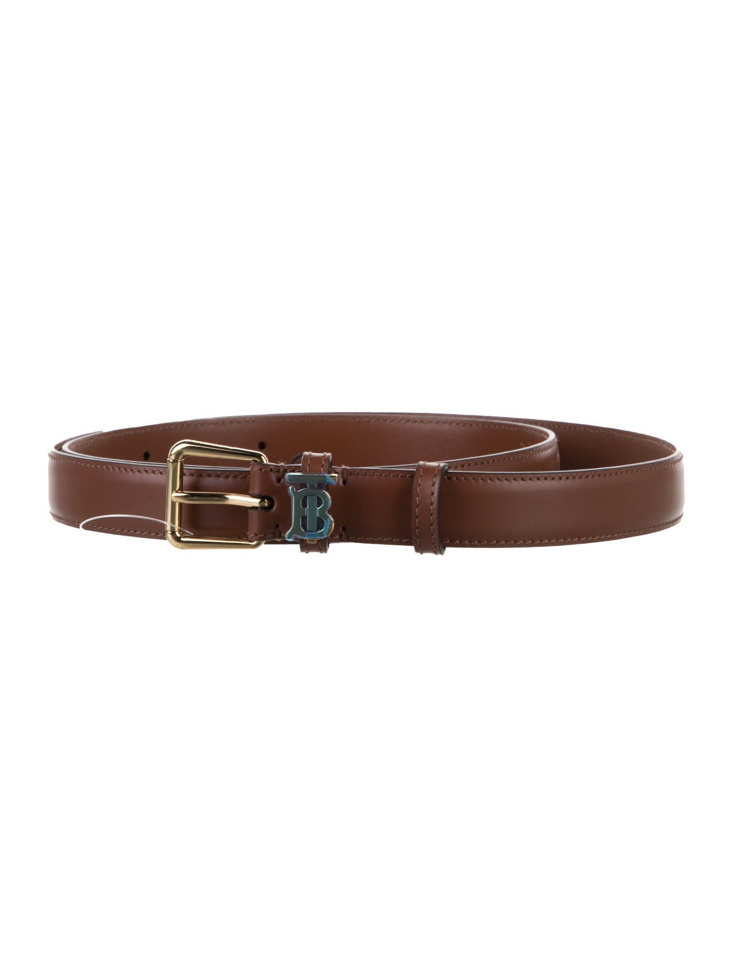 Burberry TB 20 Skinny Belt w/ Tags