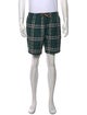 Burberry Nova Check Pattern Swim Trunks