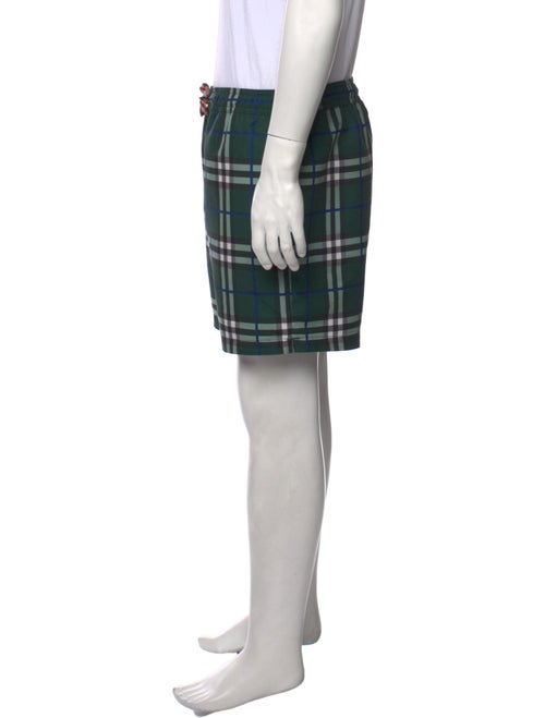 Burberry Nova Check Pattern Swim Trunks
