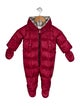 Burberry Solid Down One Piece Snowsuit