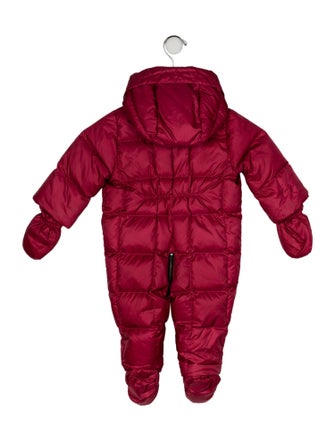 Burberry Solid Down One Piece Snowsuit