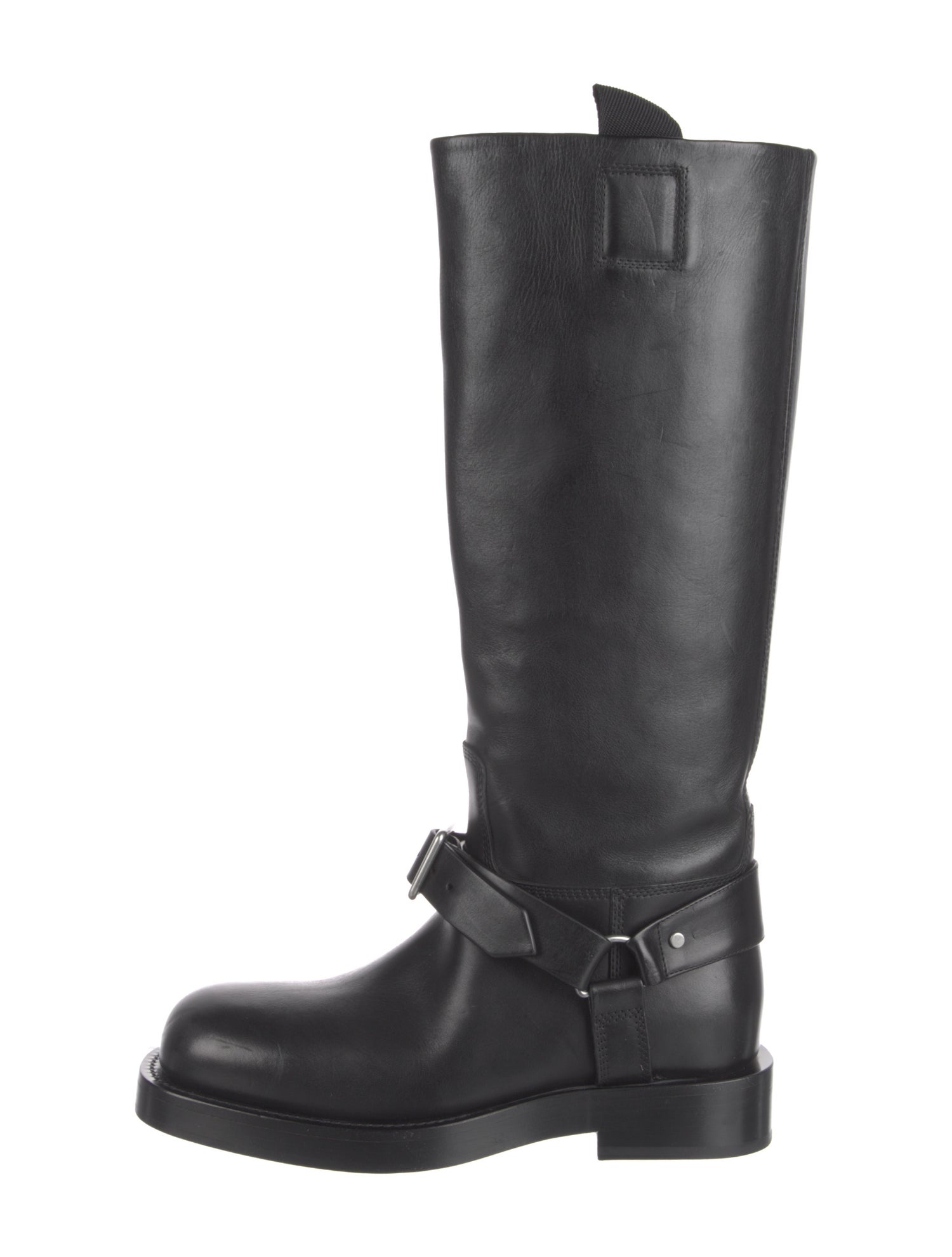 Burberry Leather Riding Boots