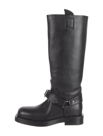 Burberry Leather Riding Boots