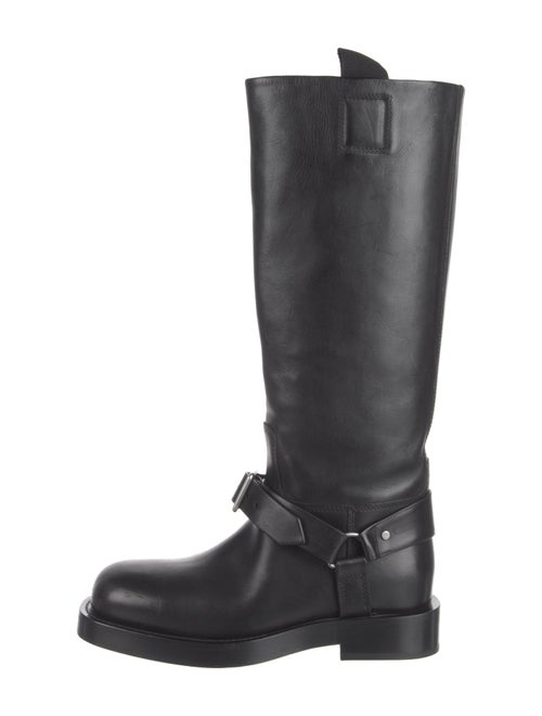 Burberry Leather Riding Boots
