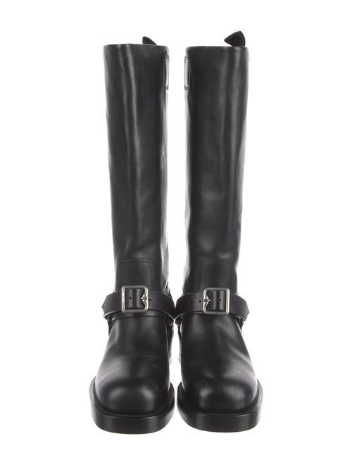 Burberry Leather Riding Boots