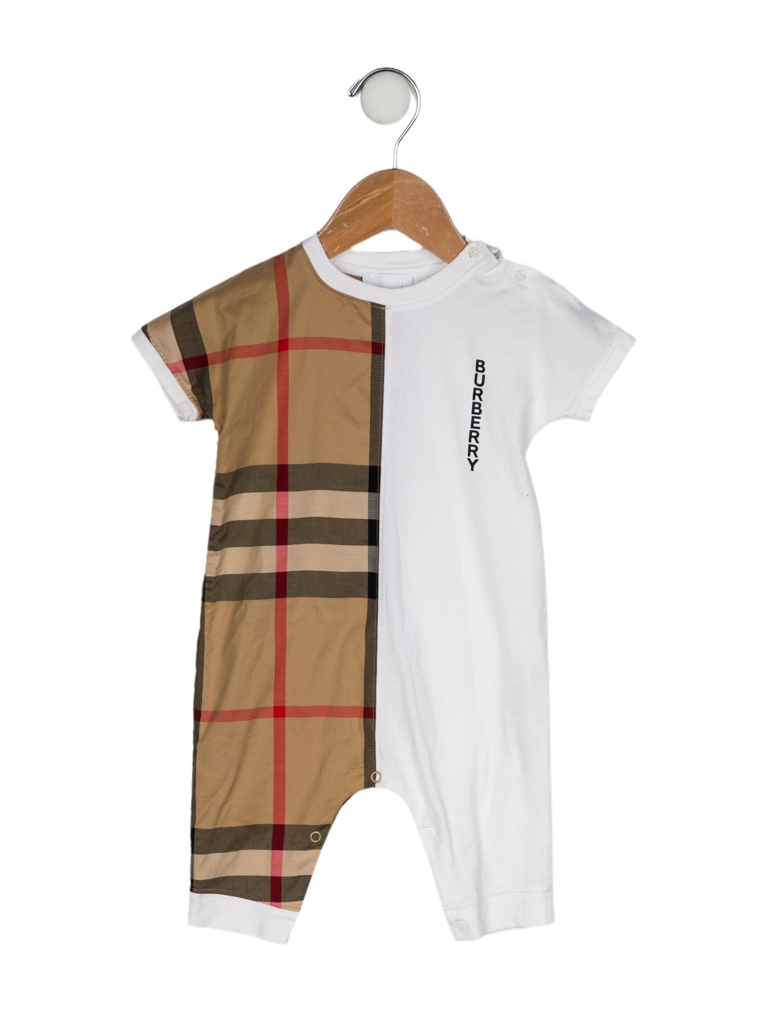 Burberry Check Print One Piece