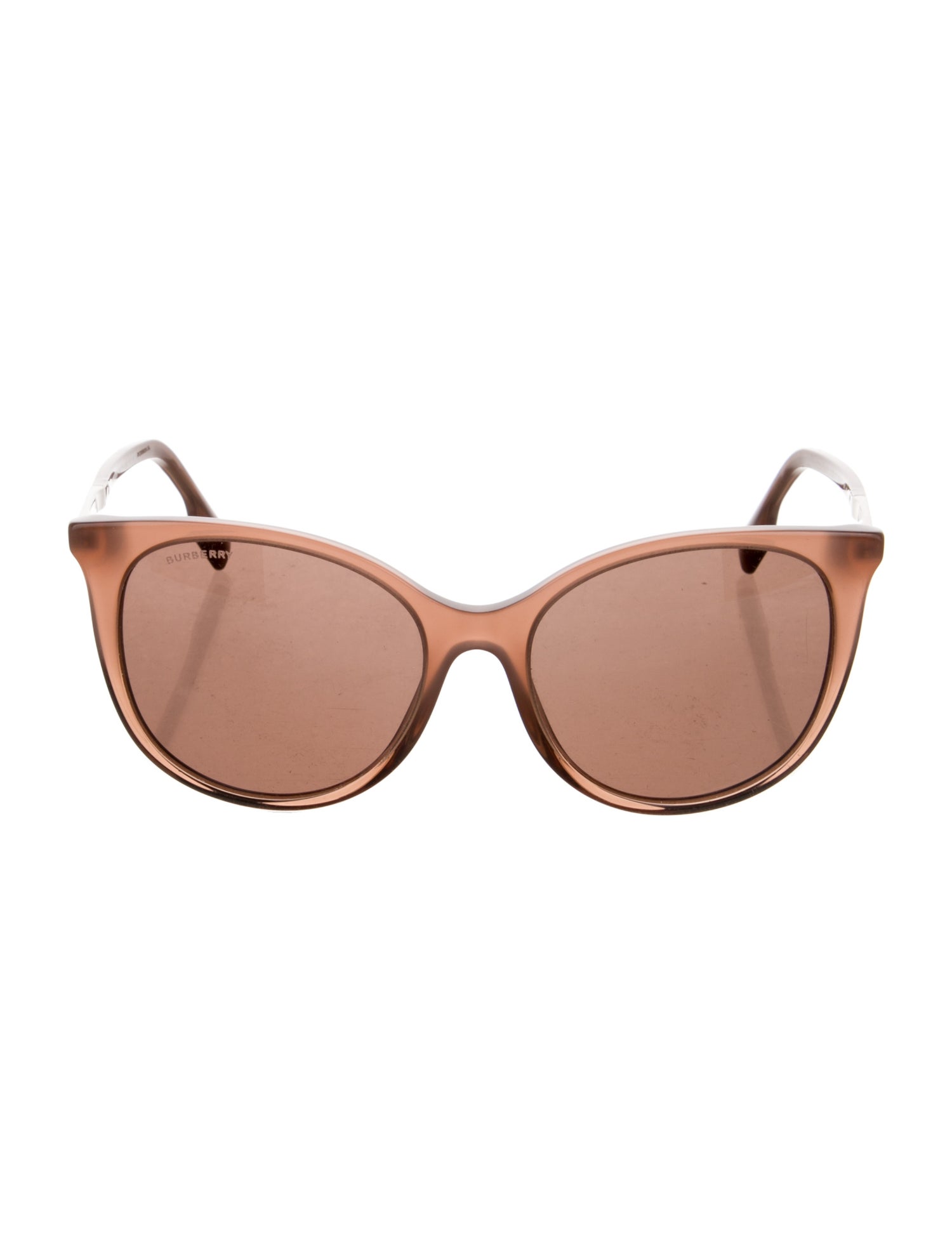 Burberry House Check Pattern Cat-Eye Sunglasses