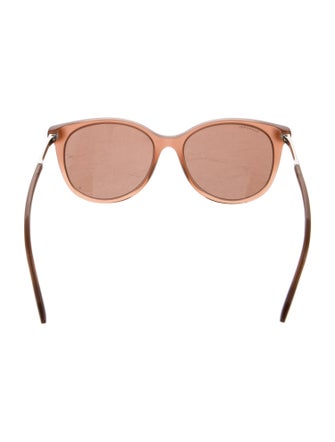Burberry House Check Pattern Cat-Eye Sunglasses