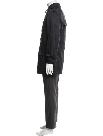 Burberry Abstract Check Trench Coat