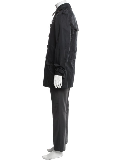 Burberry Abstract Check Trench Coat