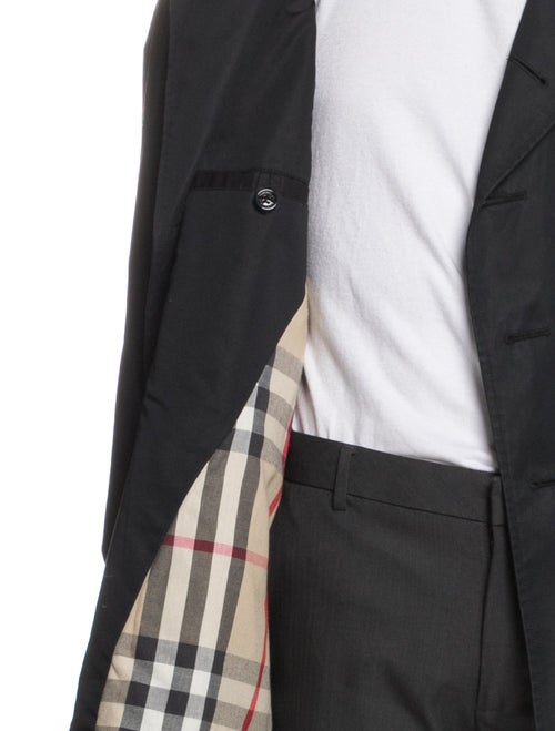 Burberry Abstract Check Trench Coat
