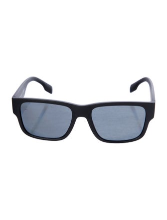 Burberry House Check Pattern Square Sunglasses