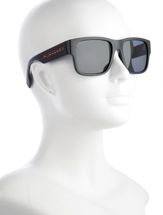 Burberry House Check Pattern Square Sunglasses